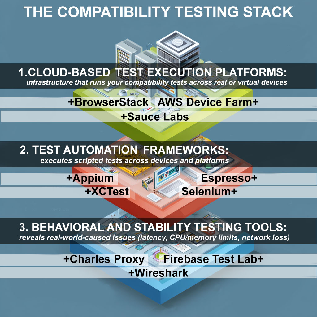 Compatibility testing stack